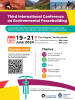 Promotional Flyer for Third International Conference on Environmental Peacebuilding 